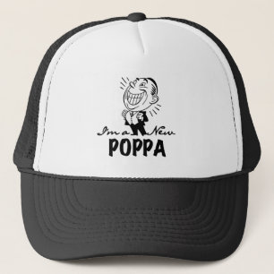Neue Poppa-T - Shirt und Geschenke lächeln Truckerkappe