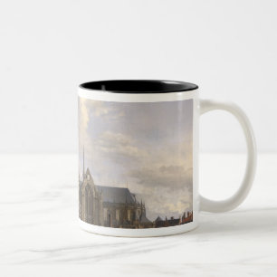 Neue Rathaus, Amsterdam, 1668 Zweifarbige Tasse