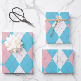 Neue Raute Geschenkpapier Set