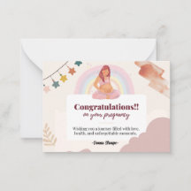 neue Reise-Schwangerschaftskarte