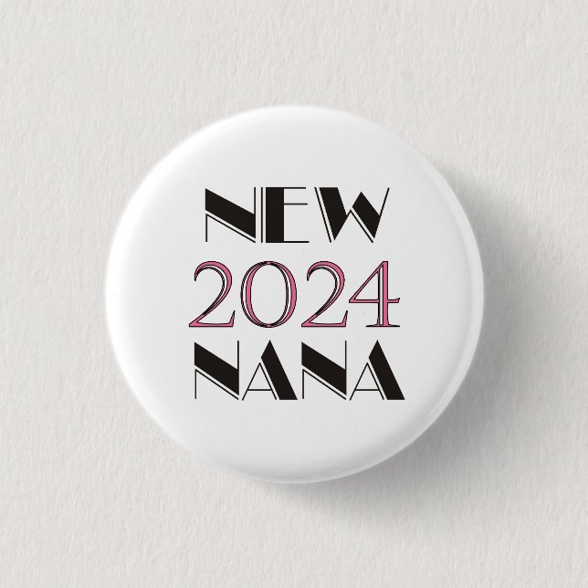 Neue Schaltfläche Nana 2024 Button (Vorderseite)