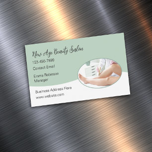 Neue Schönheitspflege-Salon Magnet-Geschäftskarten Magnetische Visitenkarte