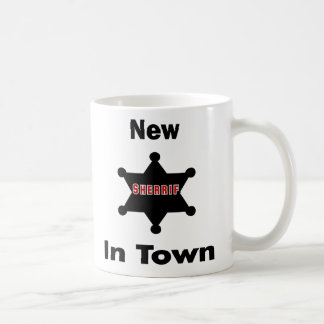Neue Sherrif-Tasse Kaffeetasse