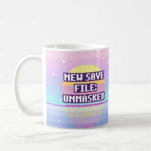 Neue Sicherungsdatei: Maskierte neurodivergente Pi Kaffeetasse