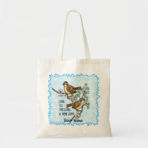 Neue Song Birds Christlich Tote Bag Tragetasche