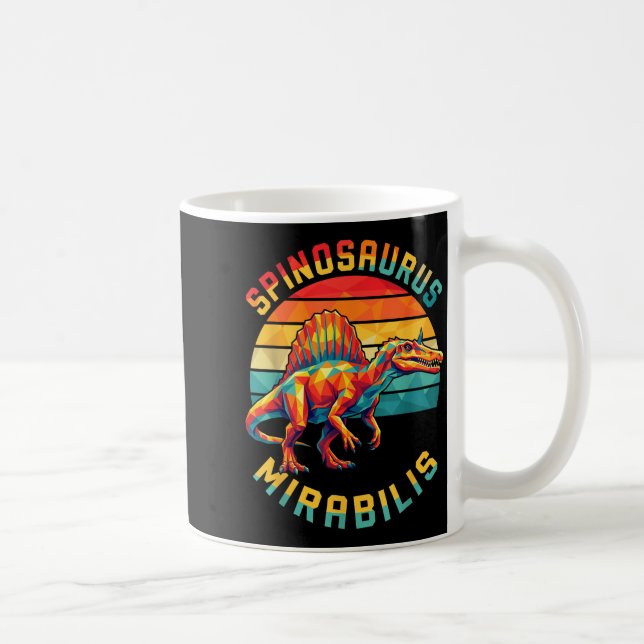 Neue Spinosaurus Mirabilis 2026 Entdeckung Hölle Kaffeetasse (Rechts)