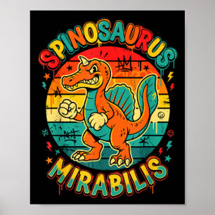 Neue Spinosaurus Mirabilis 2026 Entdeckung Hölle Poster