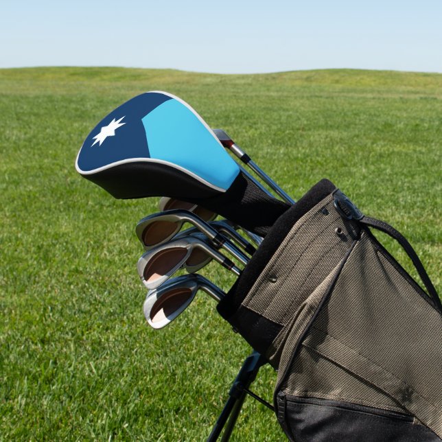 Neue Staatsflagge von Minnesota Golf Headcover (In SItu)