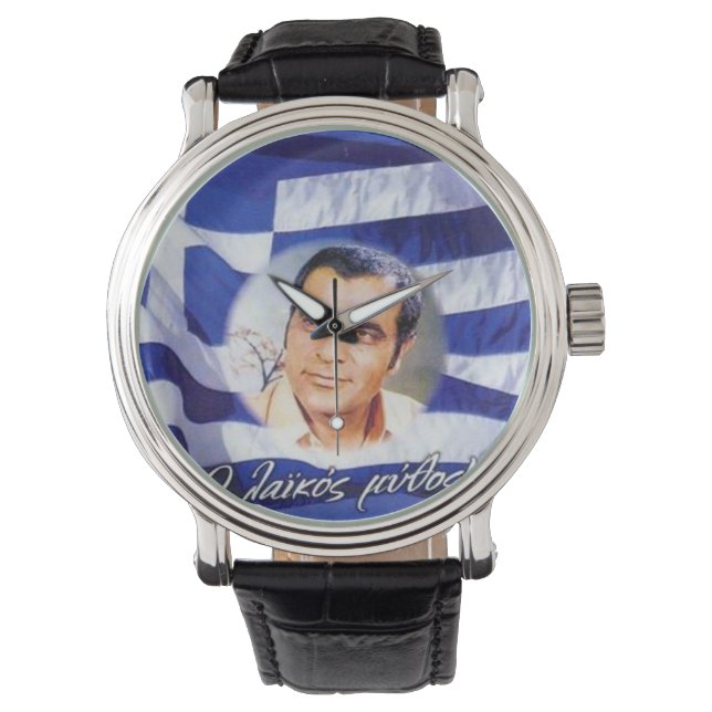 NEUE STELIOS KAZANTZIDIS MÄNNER ARMBANDUHR (Vorderseite)