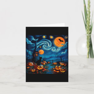 Neue Sternenkunst Nachthimmel Kunst Y Halloween Sc Karte