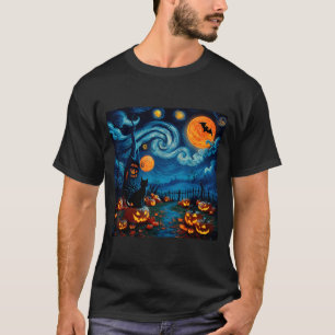 Neue Sternenkunst Nachthimmel Kunst Y Halloween Sc T-Shirt