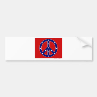 Neue südliche Friedensflagge Autoaufkleber