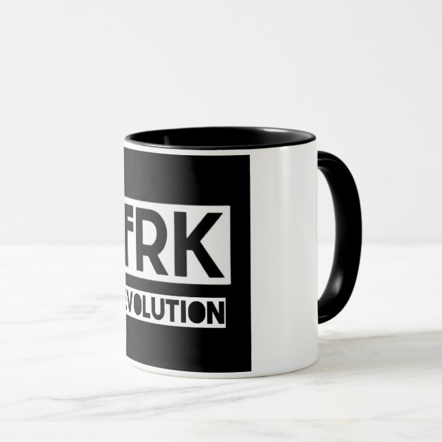 NEUE T T.R.K Evolution Kaffeekoffe Tasse (VorderseiteRechts)