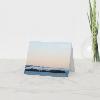 Neue Tagesgärten Notecard - Friedlicher Alaskan So Karte