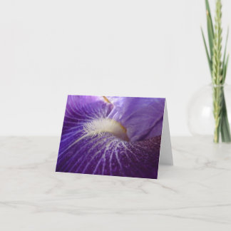 Neue Tagesgarten Notecard- Iris-'Tochter der Karte