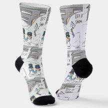 Neue Typ-Crew-Socken