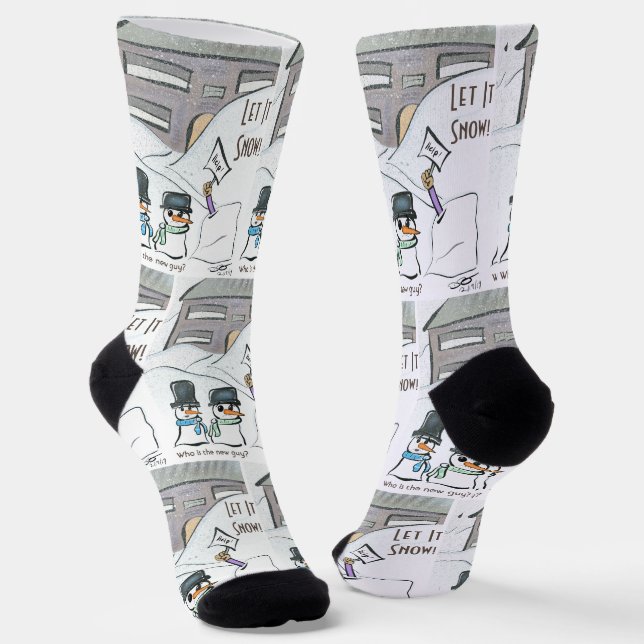 Neue Typ-Crew-Socken Socken (Gewinkelt)