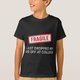 Neue Uni Mama Vater Fragile Drople Kid Uni T-Shirt