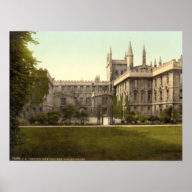 Neue Uni, Oxford, England Poster (Vorne)