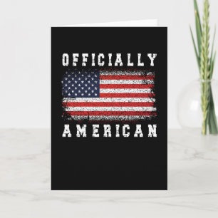 Neue US-Bürger Geschenke Proud American Citizenshi Karte