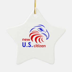 NEUE US-BÜRGER KERAMIK ORNAMENT