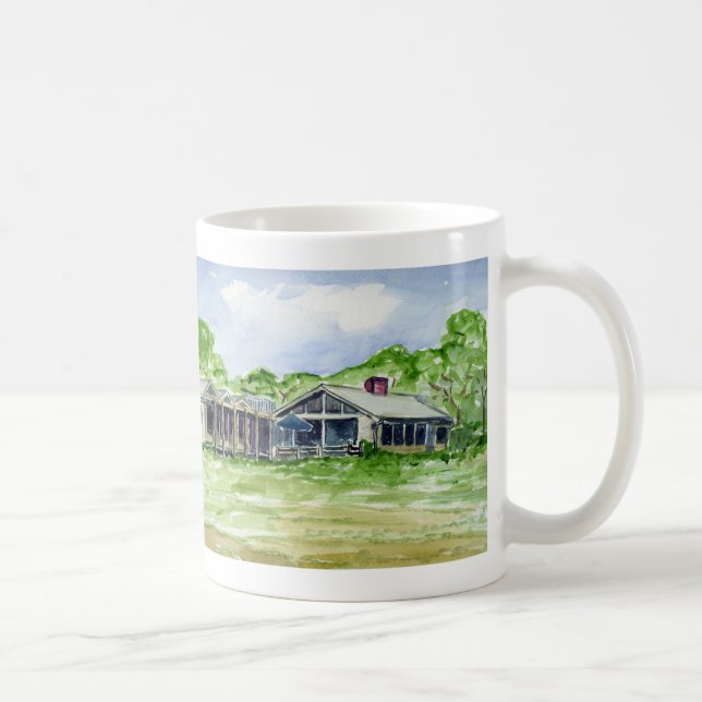 Neue Version des Leuchtturm-Straßen-Hauses, Tasse (Rechts)