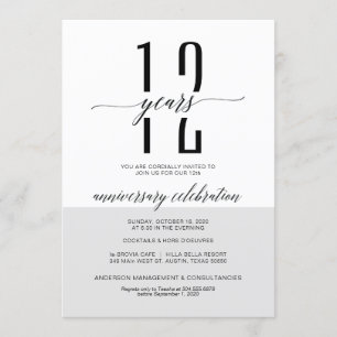 Neue Visitenkarten für Geschäftsjahre Einladung