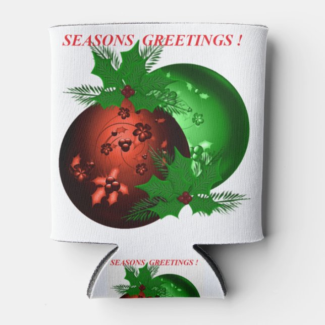 Neue Weihnachtsdesigns Dosenkühler (Vorderseite)