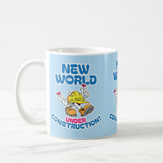 Neue Welt im Aufbau - JW-Freiwilliger Kaffeetasse