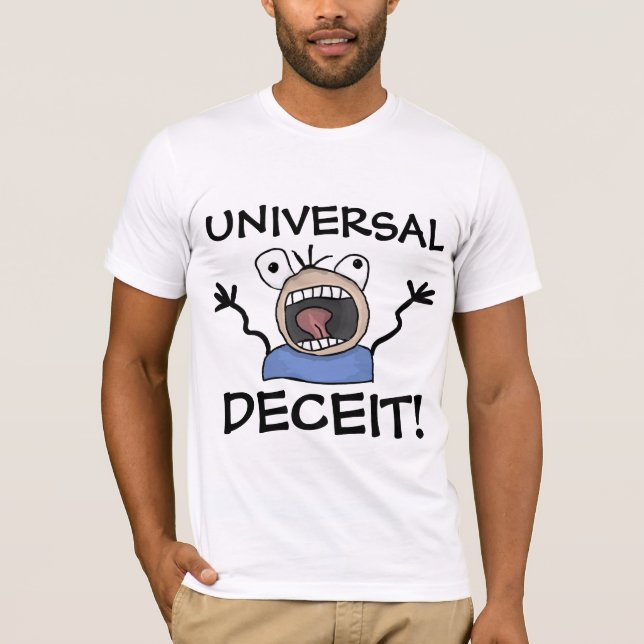 NEUE WELTBESTELLUNG UNIVERSELLE ENTSCHEIDUNG! T-SH T-Shirt (Vorderseite)