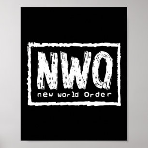 Neue Weltordnung Lustiges T-Shirt Halloween-Kostüm Poster