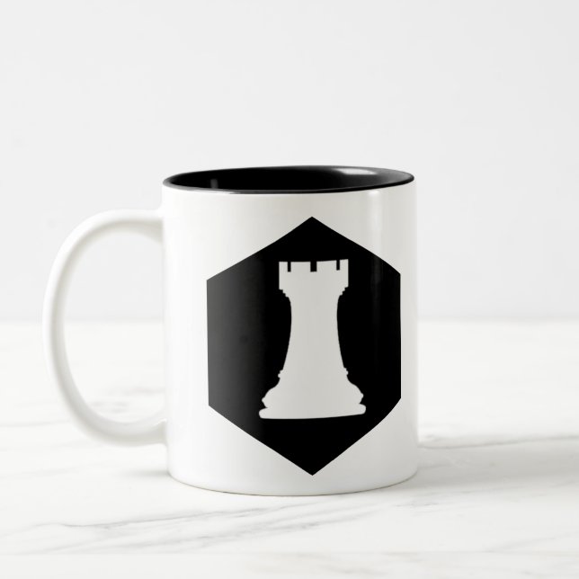 Neue White Rook Tasse (Links)