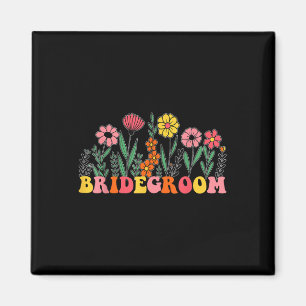 Neue Wildblume Bräutigam erster Geburtstag & Amp;  Magnet