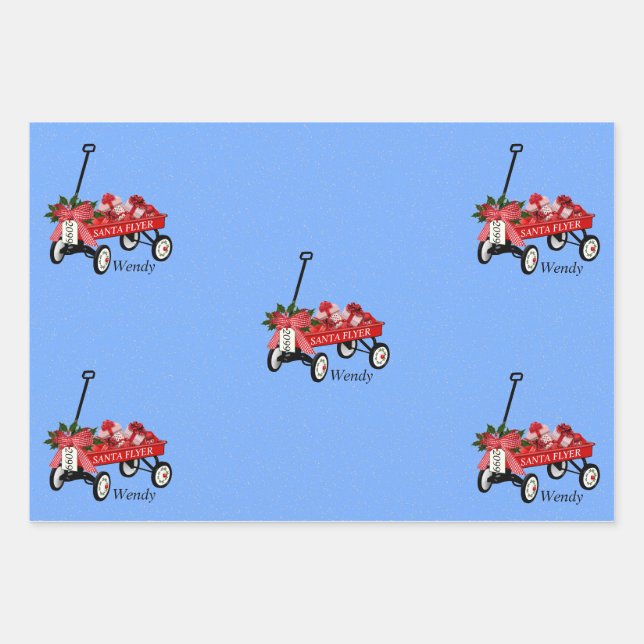 NEUE Wrapping Sheet-Set Unterschiedliches Namensso Geschenkpapier Set (Vorderseite 3)