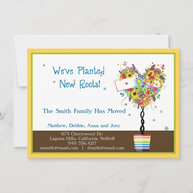 Neue Wurzeln Ankündigung (Vorderseite)