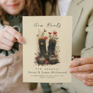 Neue Wurzeln - neue Adresse mit Wurzeln Ankündigung