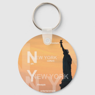 Neue york Stadt jede Statue der Freiheit usa Schlüsselanhänger