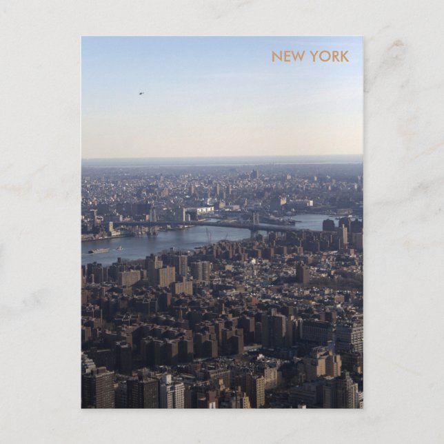 neue Yorks Postkarte (Vorderseite)