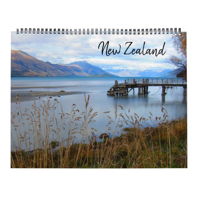 neue Zealand 2025 (mit Standorten) groß Kalender (Titelbild)