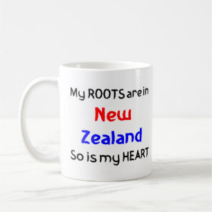 neue Zealand-Wurzeln Kaffeetasse