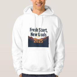 Neue Ziele 2025 Neues Jahr Hoodie