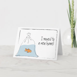 Neue Zuhause-Ankündigung Ankündigung