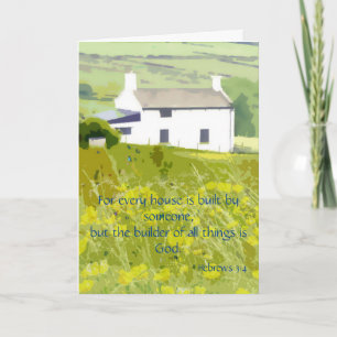 Neue Zuhause Bibelverse Karte