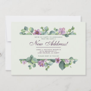 Neue Zuhause Botanical We Moved Eukalyptus Announc Ankündigung