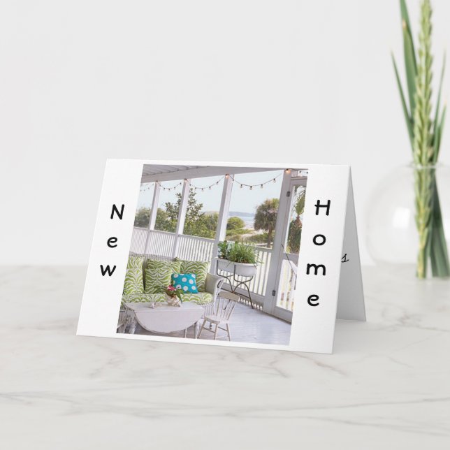 NEUE ZUHAUSE-CHERISCH DIE ALTEN ERINNERUNGEN UND M ANKÜNDIGUNG (Vorderseite)