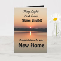 Neue Zuhause, die Liebe und Licht beleuchten kann