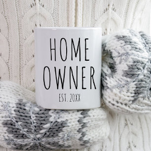 Neue Zuhause-Eigentümer Housewarmin Party Geschenk Kaffeetasse