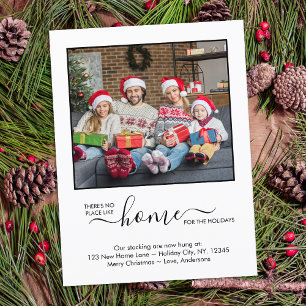 Neue Zuhause Feiertage Wir haben Foto Moving Card