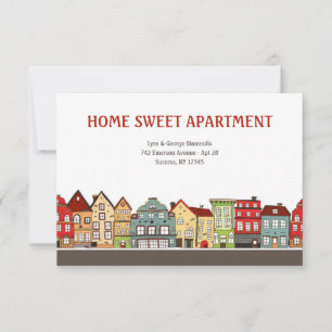 Neue Zuhause für die Ankündigung "Umzug"