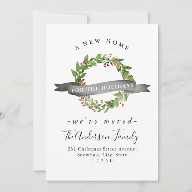 Neue Zuhause für die Urlaubssaison Ankündigung (Vorderseite)